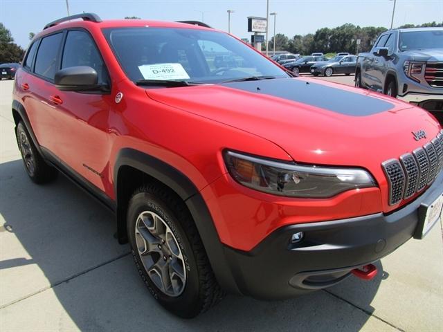 used 2021 Jeep Cherokee car, priced at $27,990