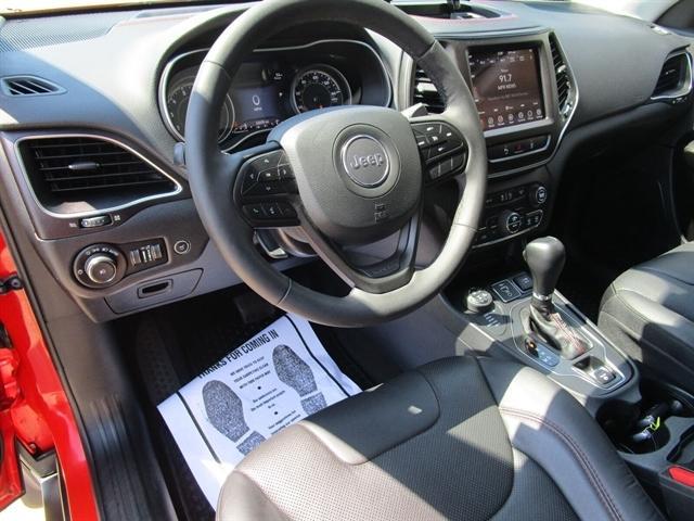 used 2021 Jeep Cherokee car, priced at $27,990