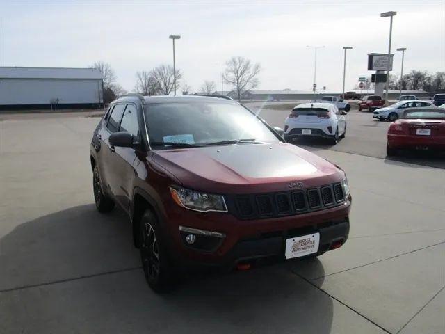 used 2021 Jeep Compass car, priced at $23,999