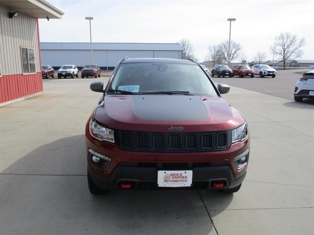 used 2021 Jeep Compass car, priced at $27,690