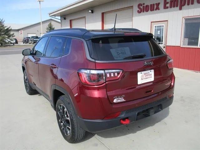 used 2021 Jeep Compass car, priced at $23,999