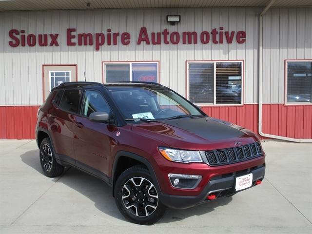 used 2021 Jeep Compass car, priced at $27,490