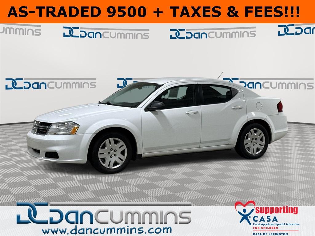 used 2013 Dodge Avenger car, priced at $9,500