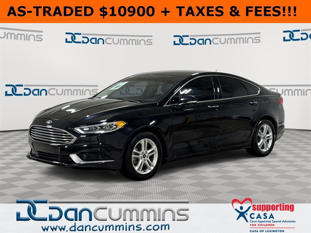 used 2018 Ford Fusion car, priced at $10,900