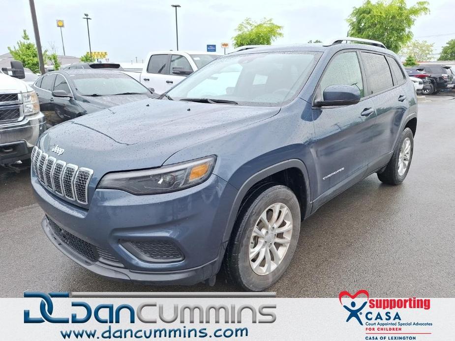 used 2021 Jeep Cherokee car, priced at $20,787