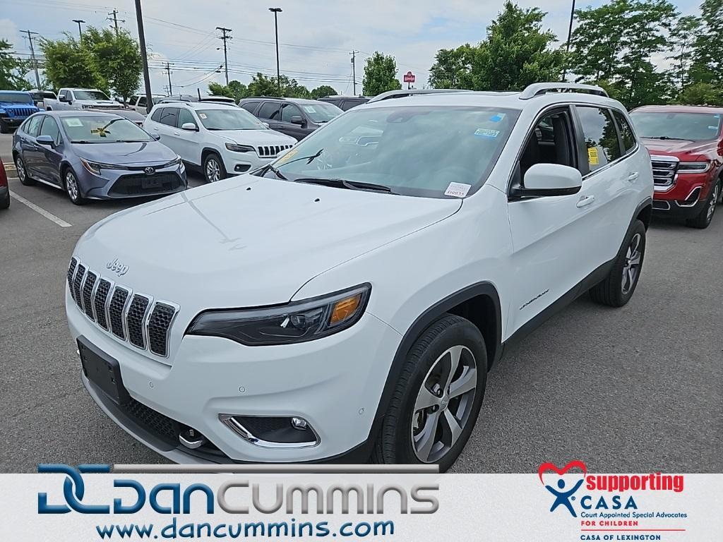 used 2021 Jeep Cherokee car, priced at $25,587