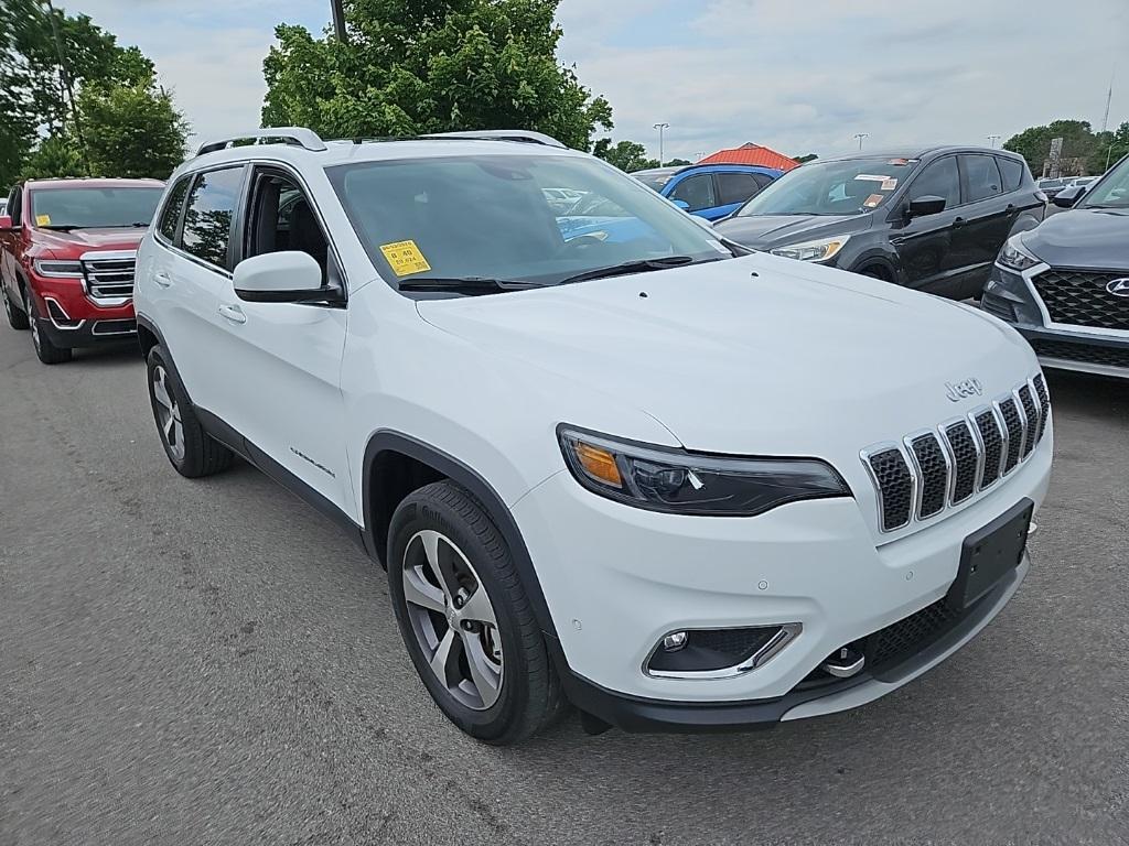used 2021 Jeep Cherokee car, priced at $25,587