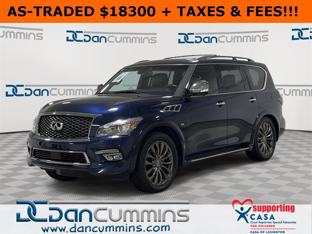 used 2016 INFINITI QX80 car, priced at $18,300