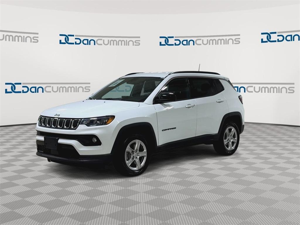 used 2023 Jeep Compass car, priced at $20,987