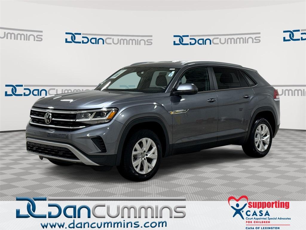 used 2021 Volkswagen Atlas Cross Sport car, priced at $21,787