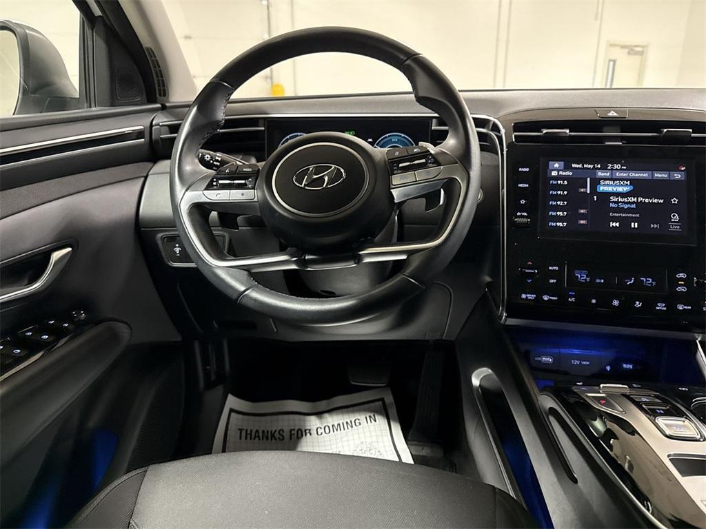 used 2022 Hyundai TUCSON Hybrid car, priced at $24,587