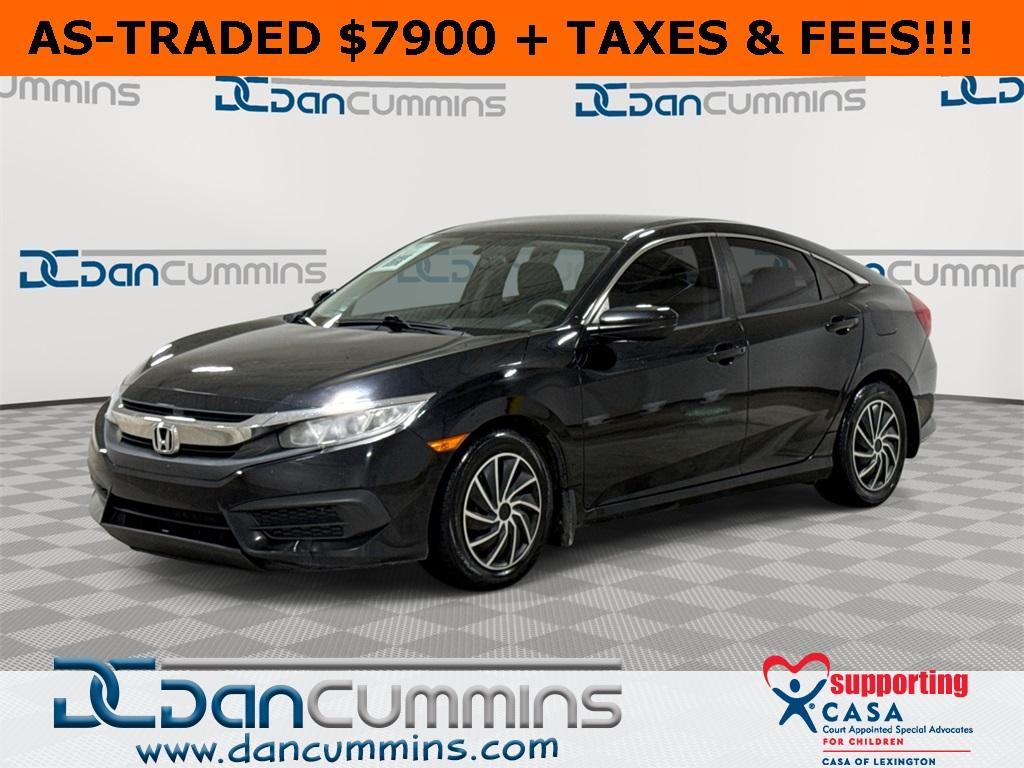 used 2017 Honda Civic car, priced at $7,900