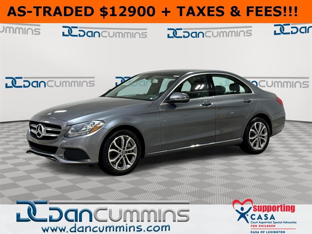 used 2017 Mercedes-Benz C-Class car, priced at $12,900
