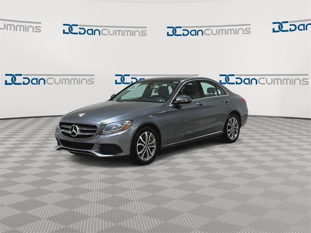 used 2017 Mercedes-Benz C-Class car, priced at $12,900