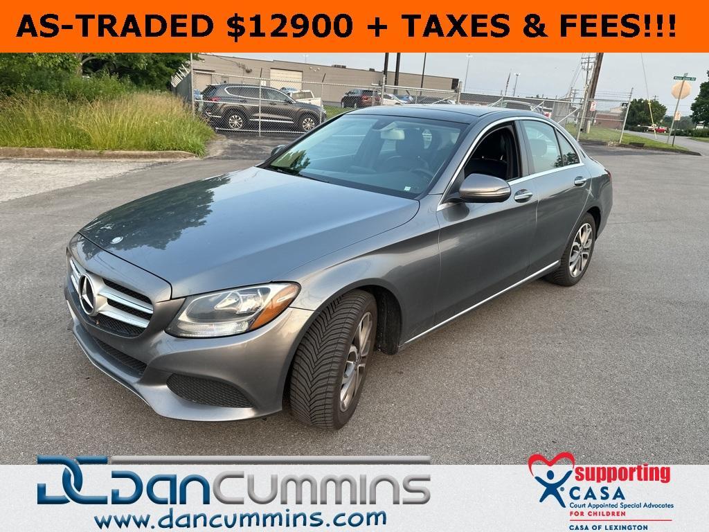 used 2017 Mercedes-Benz C-Class car, priced at $12,900
