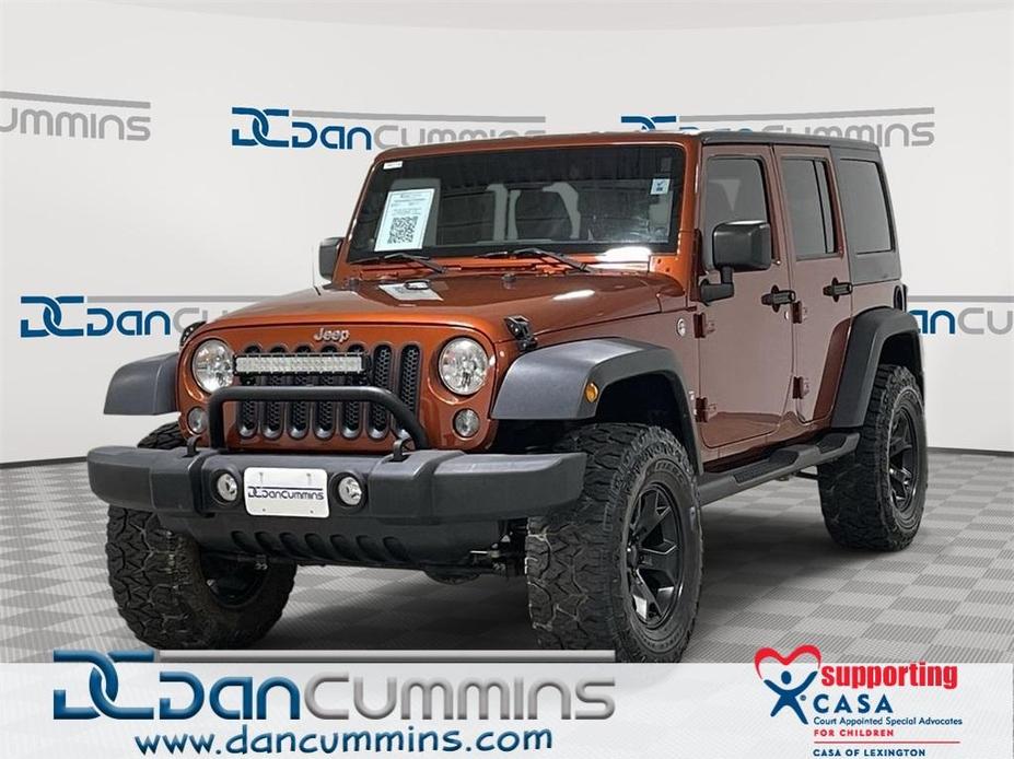 used 2014 Jeep Wrangler Unlimited car, priced at $19,987