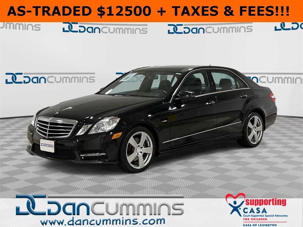 used 2012 Mercedes-Benz E-Class car, priced at $12,500