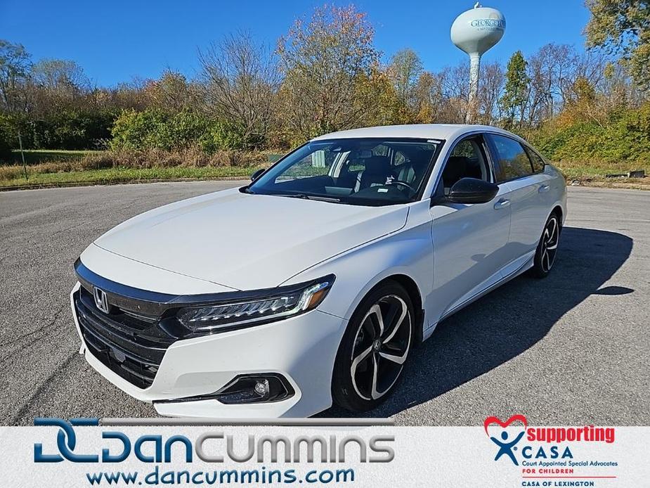 used 2021 Honda Accord car, priced at $22,987