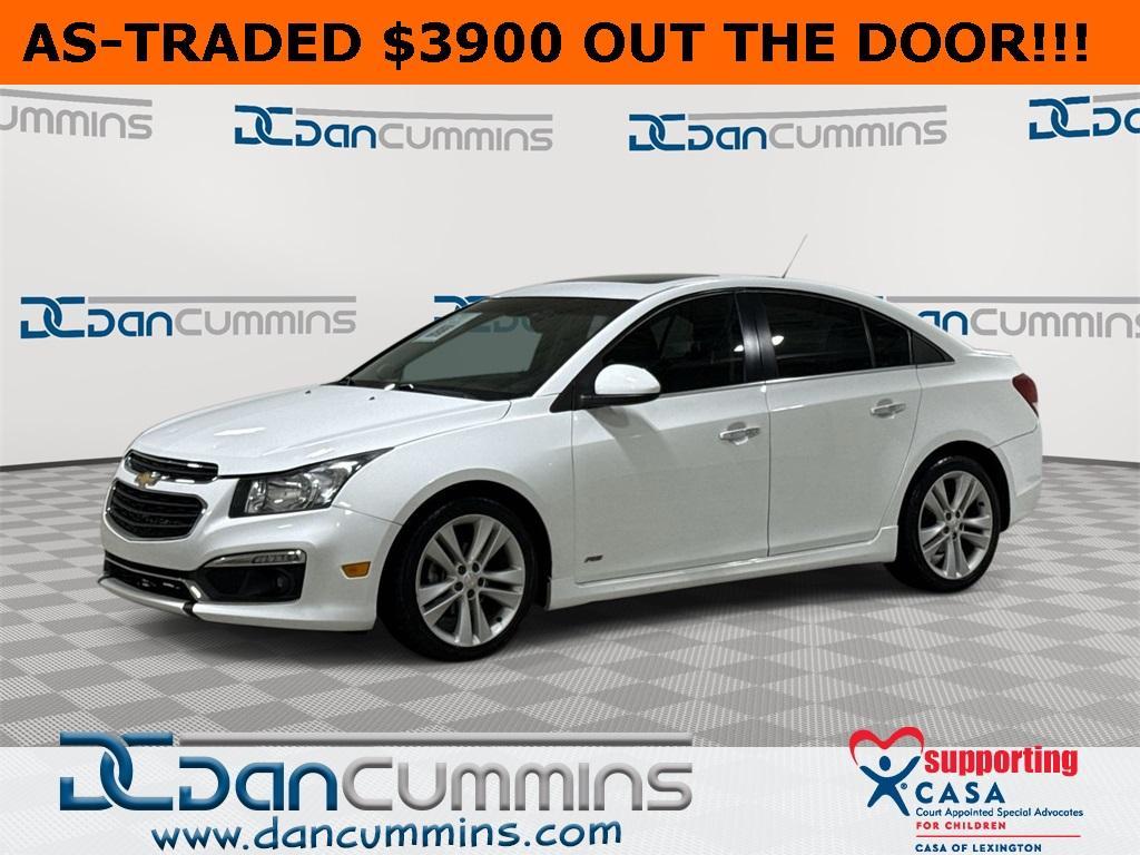 used 2015 Chevrolet Cruze car, priced at $3,900