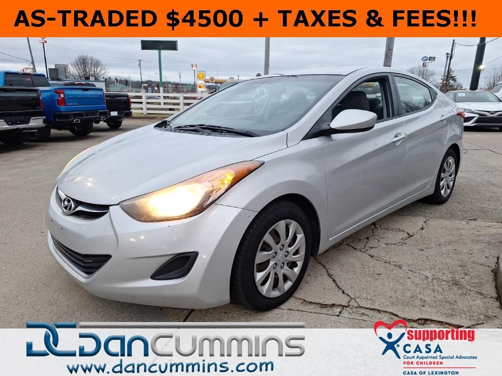 used 2012 Hyundai Elantra car, priced at $4,500