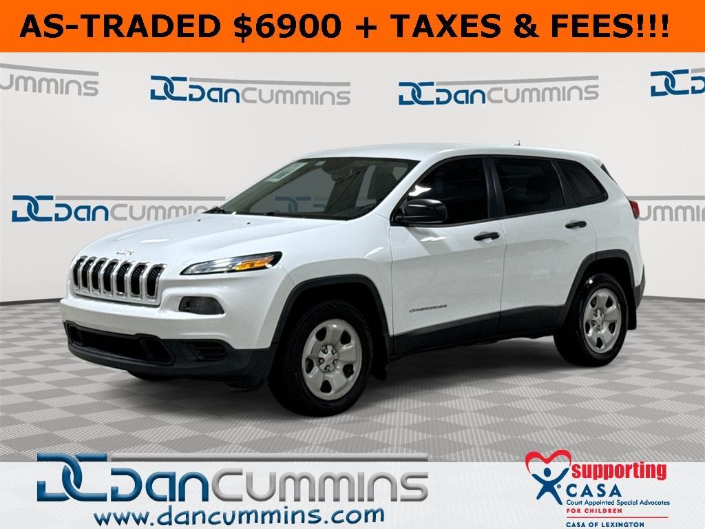 used 2014 Jeep Cherokee car, priced at $6,900