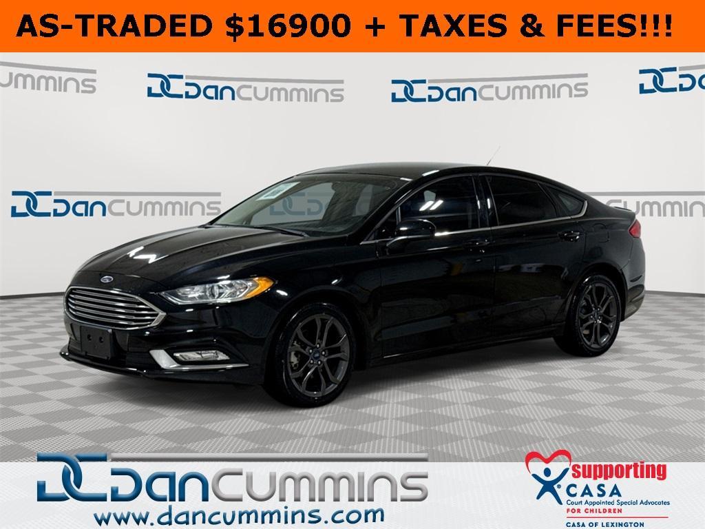 used 2018 Ford Fusion car, priced at $16,900
