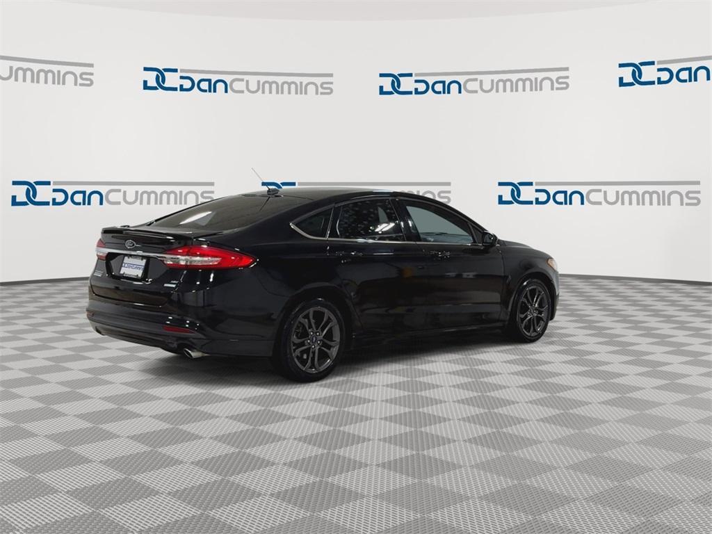 used 2018 Ford Fusion car, priced at $16,900