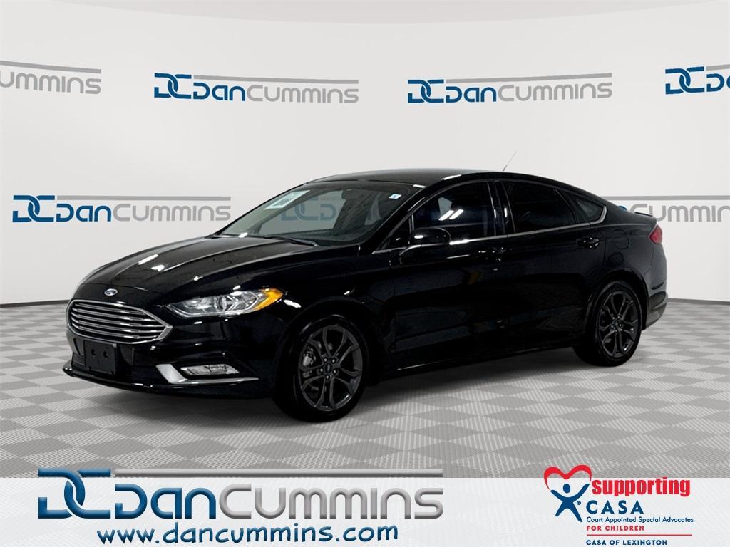 used 2018 Ford Fusion car, priced at $14,987