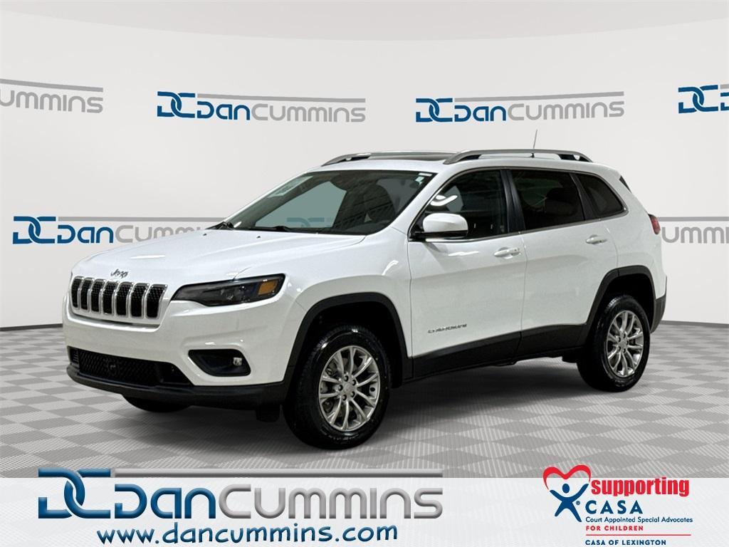 used 2021 Jeep Cherokee car, priced at $23,487
