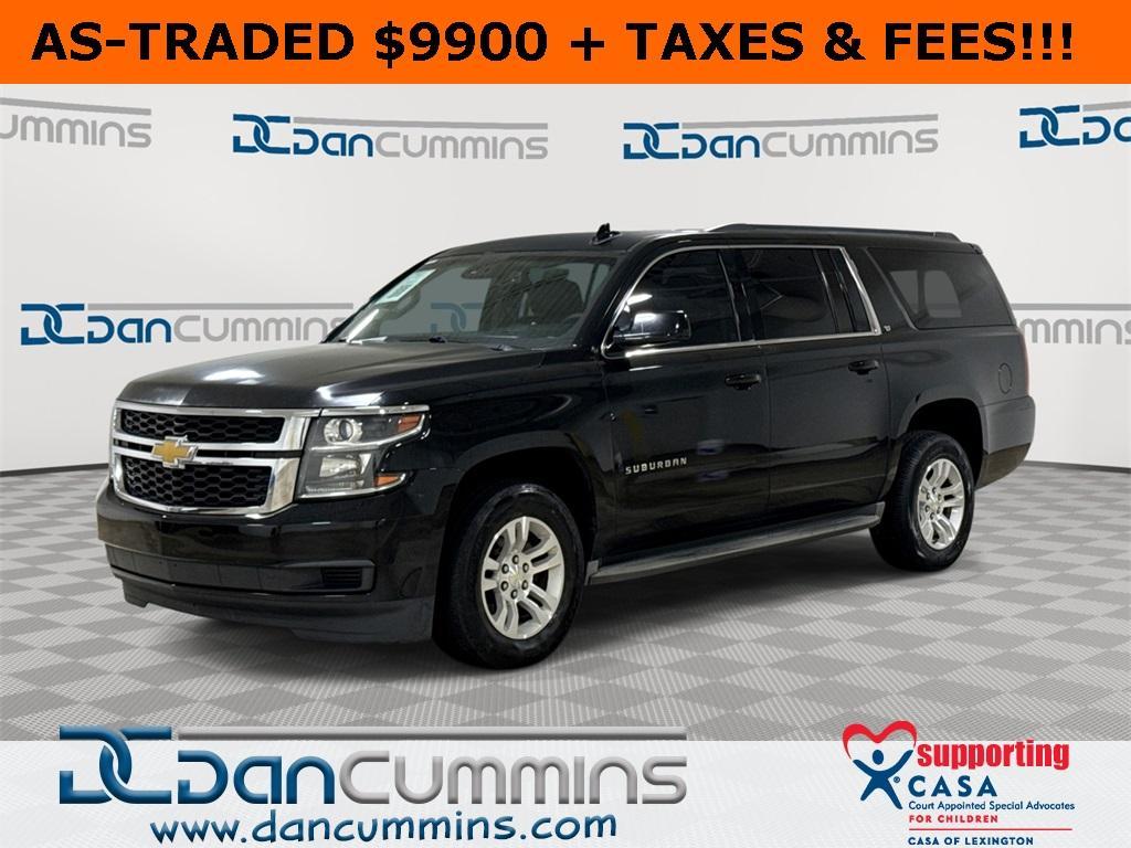 used 2015 Chevrolet Suburban car, priced at $9,900