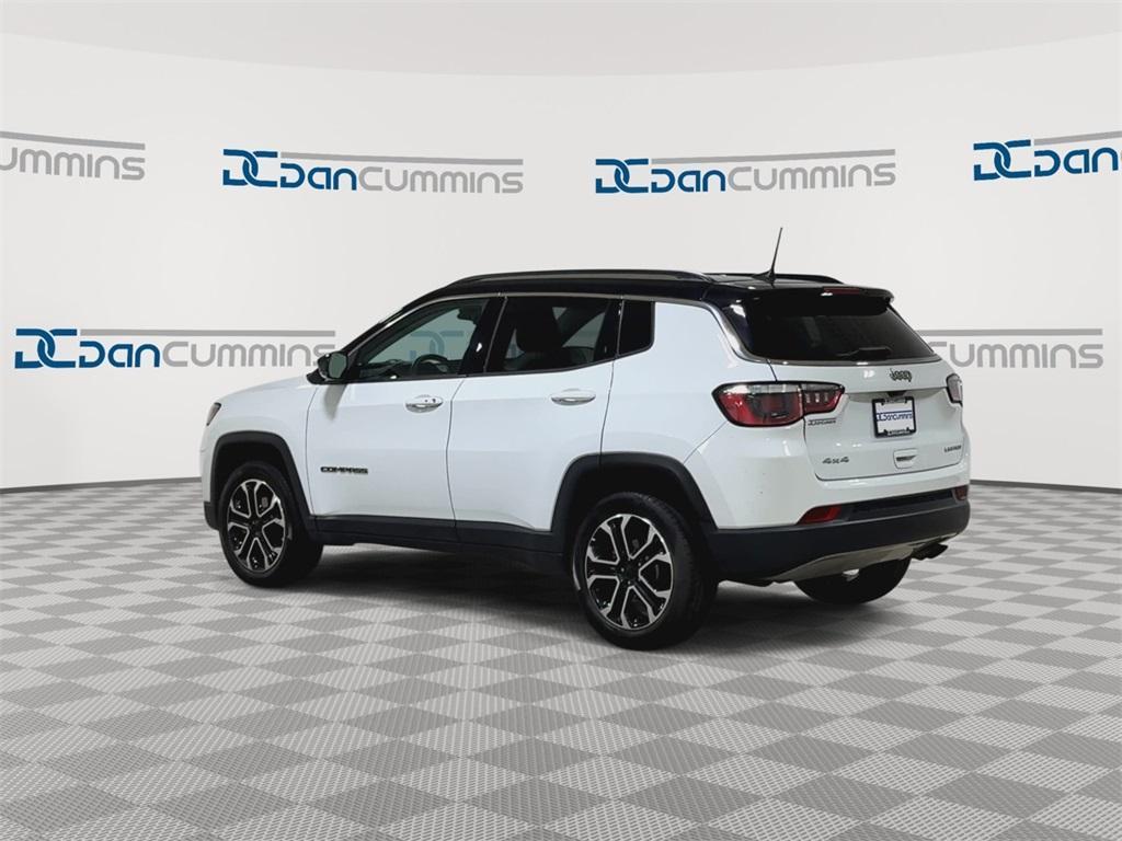 used 2022 Jeep Compass car, priced at $22,987