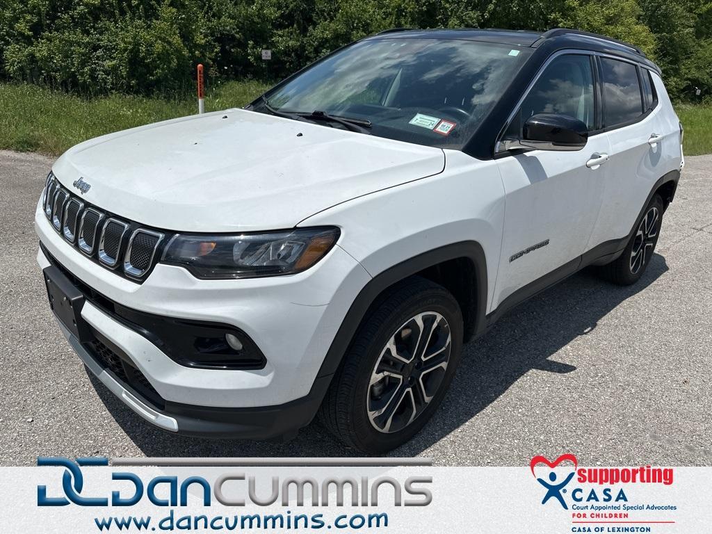 used 2022 Jeep Compass car, priced at $23,987