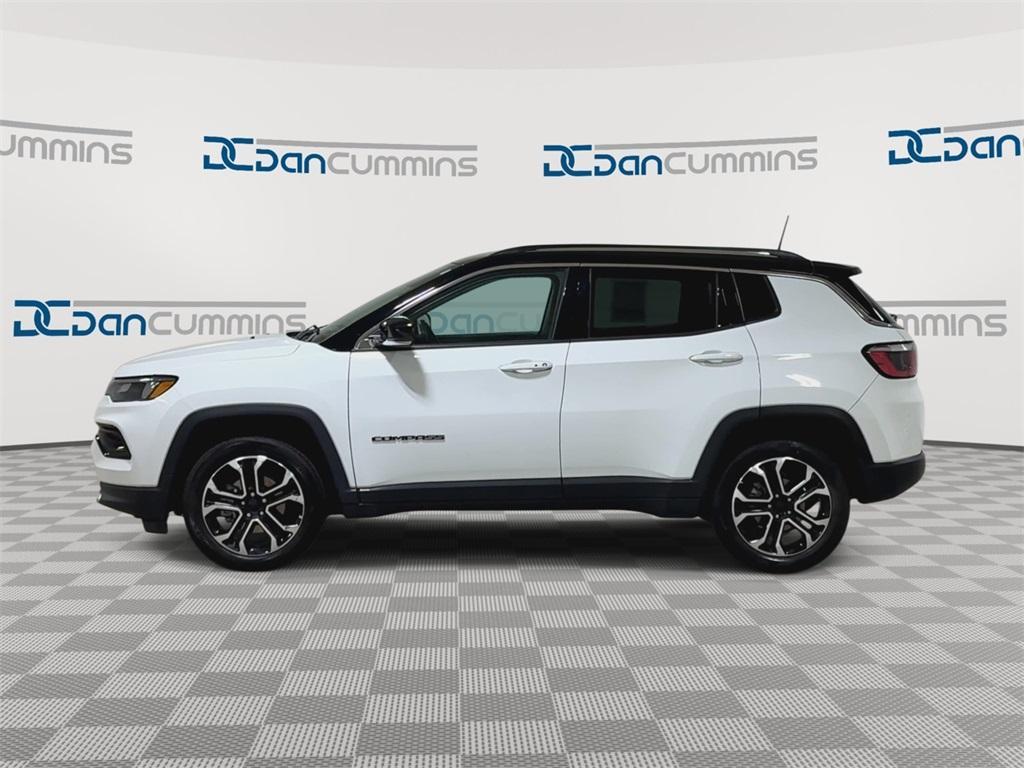 used 2022 Jeep Compass car, priced at $22,987