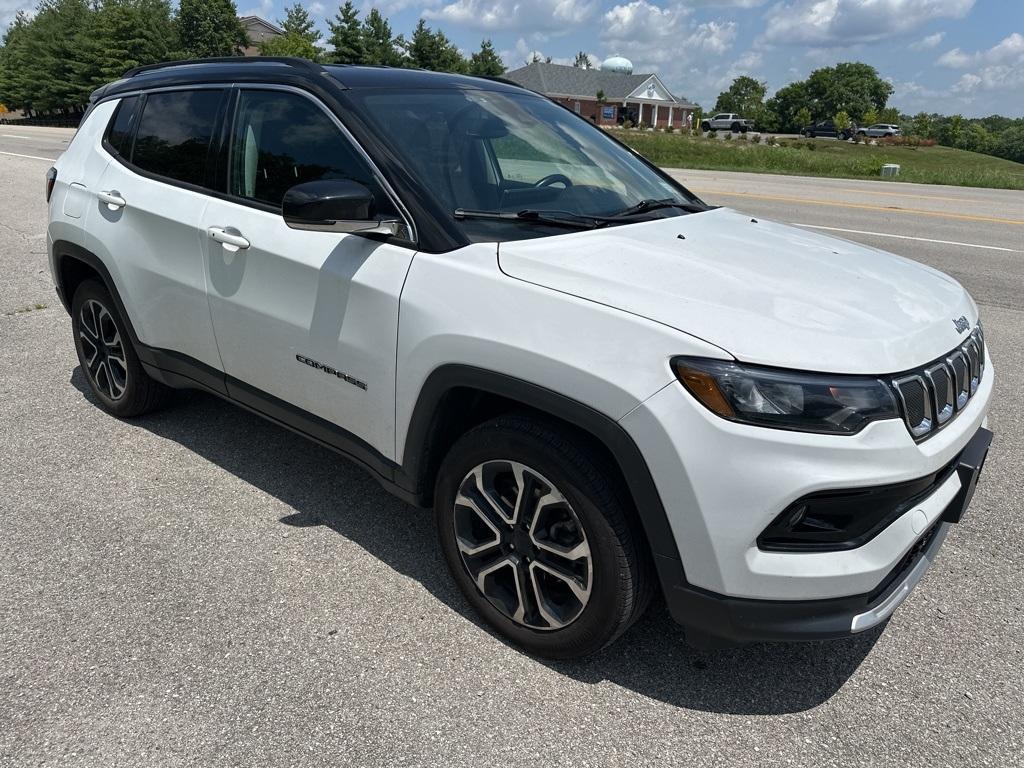used 2022 Jeep Compass car, priced at $23,987