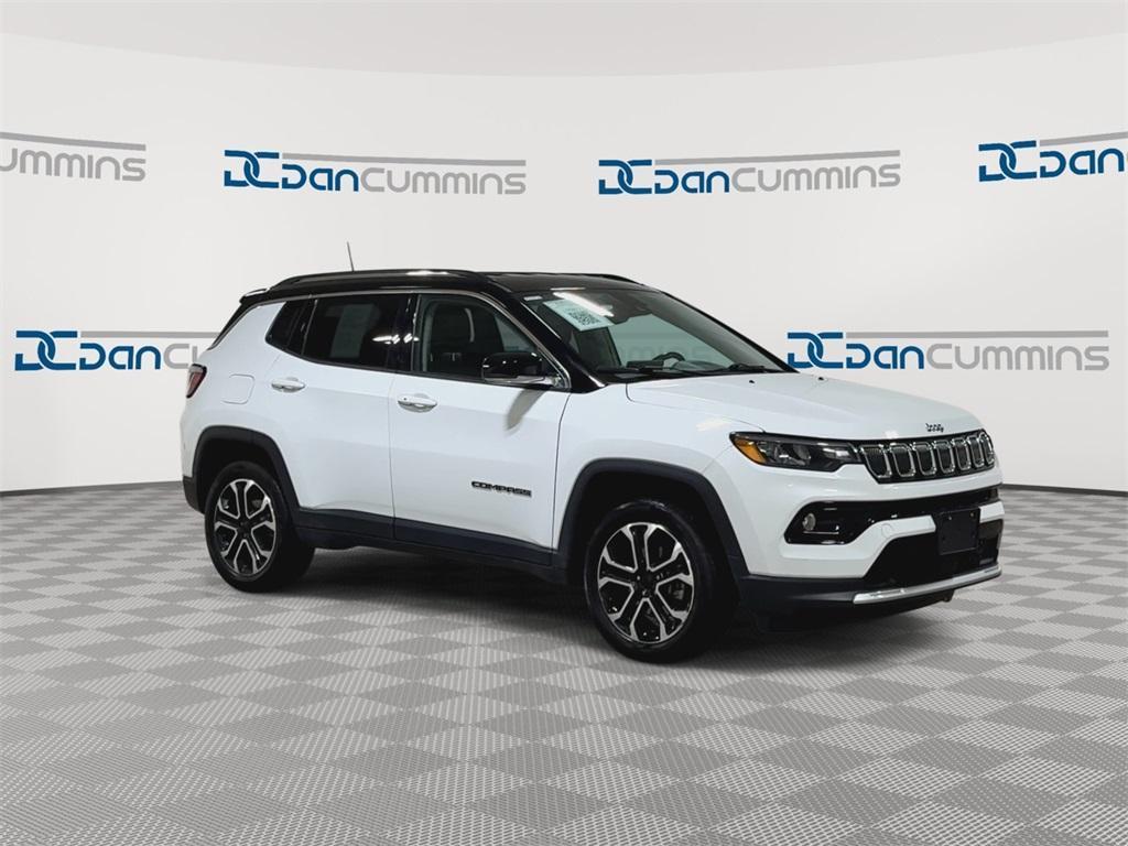 used 2022 Jeep Compass car, priced at $22,987