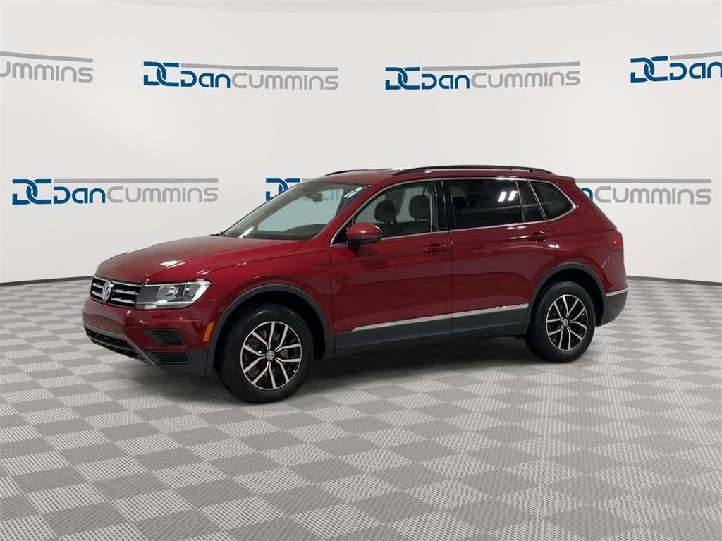 used 2021 Volkswagen Tiguan car, priced at $19,487