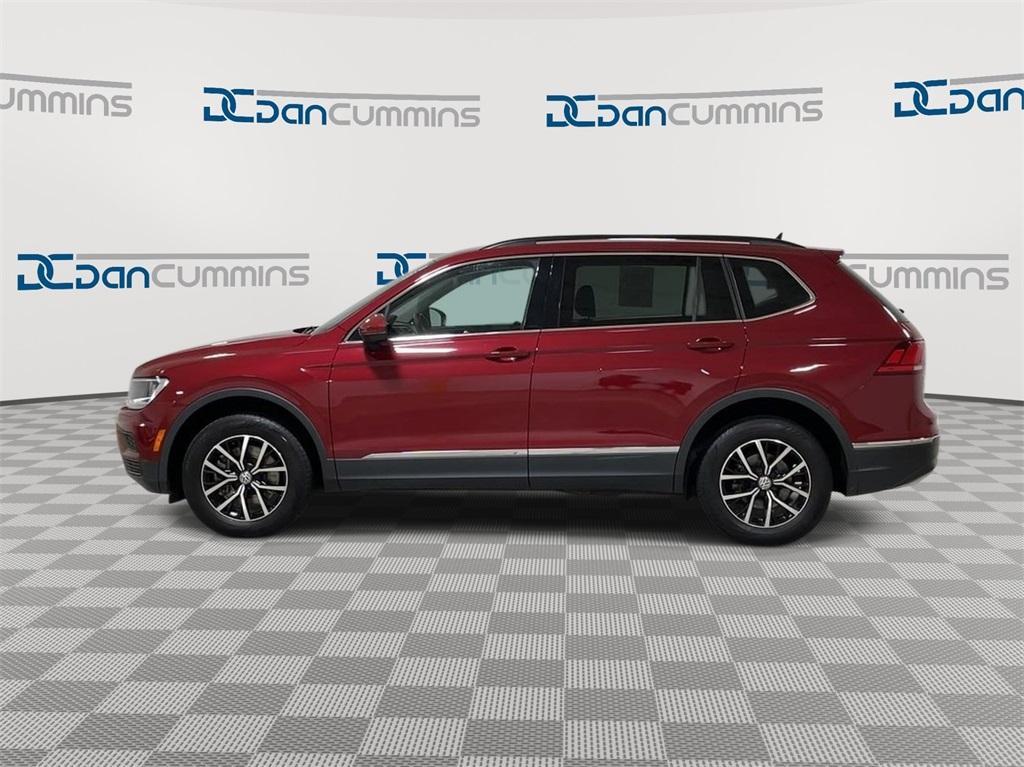 used 2021 Volkswagen Tiguan car, priced at $19,487