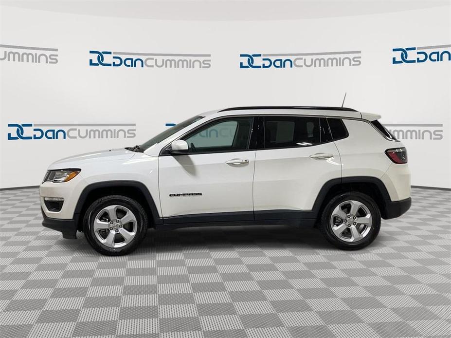 used 2021 Jeep Compass car, priced at $18,987