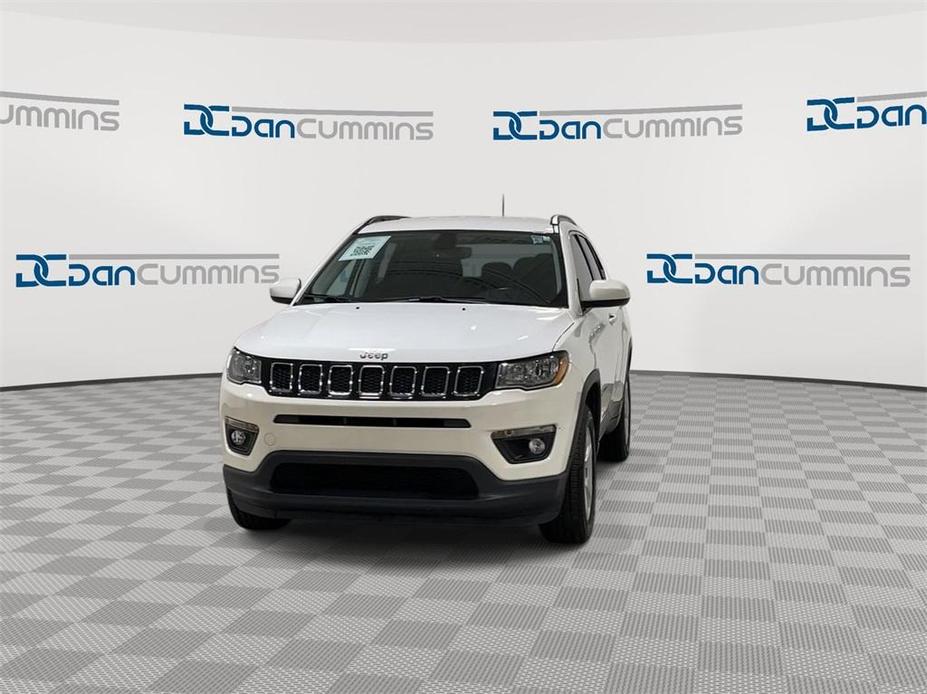 used 2021 Jeep Compass car, priced at $18,987