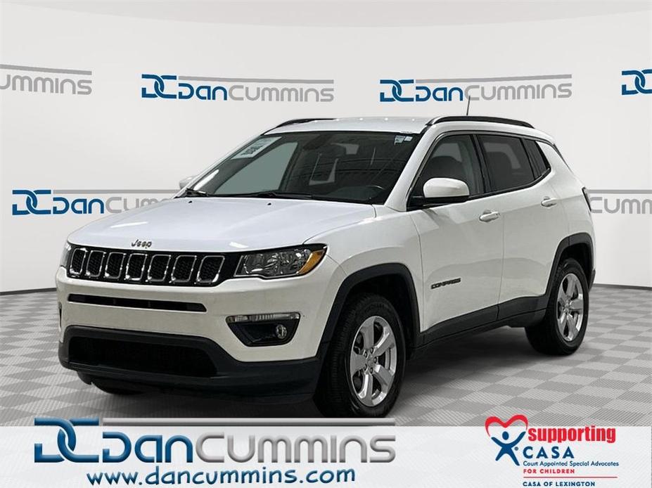 used 2021 Jeep Compass car, priced at $18,987