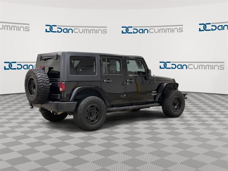 used 2016 Jeep Wrangler Unlimited car, priced at $13,900