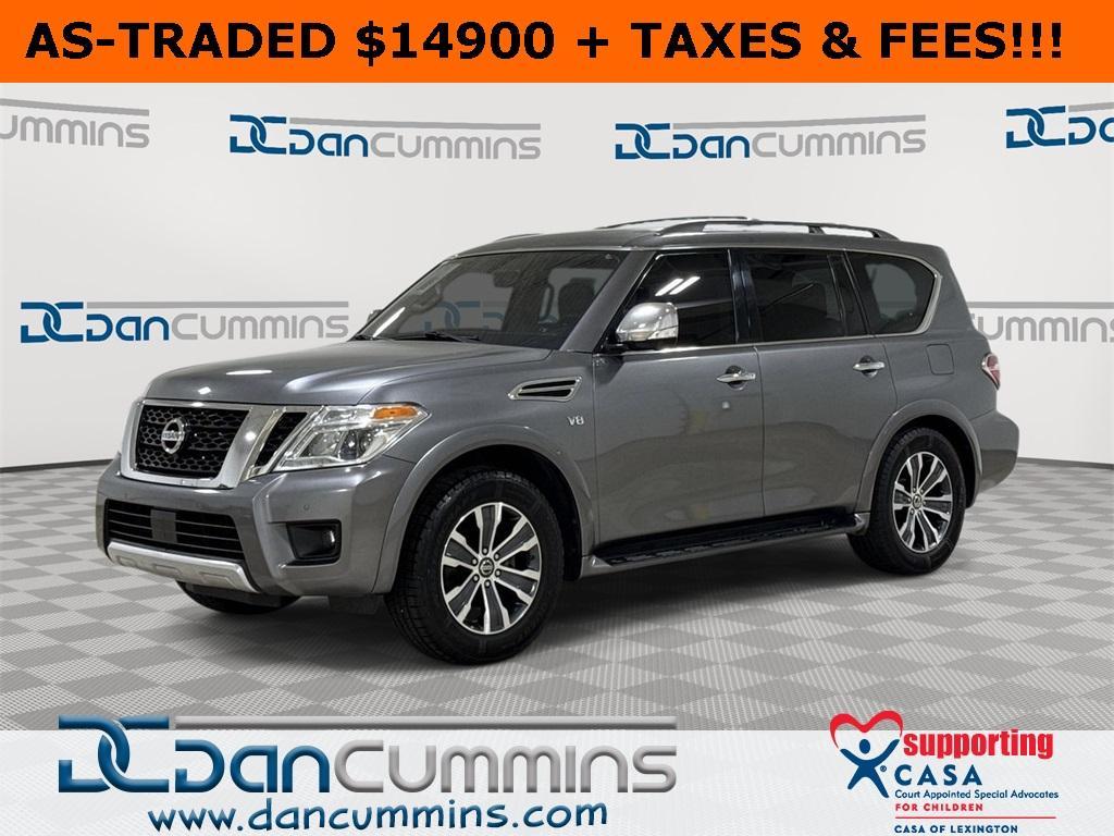 used 2018 Nissan Armada car, priced at $14,900