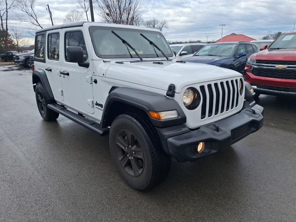 used 2021 Jeep Wrangler Unlimited car, priced at $31,987