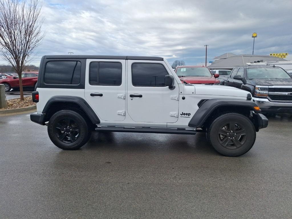 used 2021 Jeep Wrangler Unlimited car, priced at $31,987