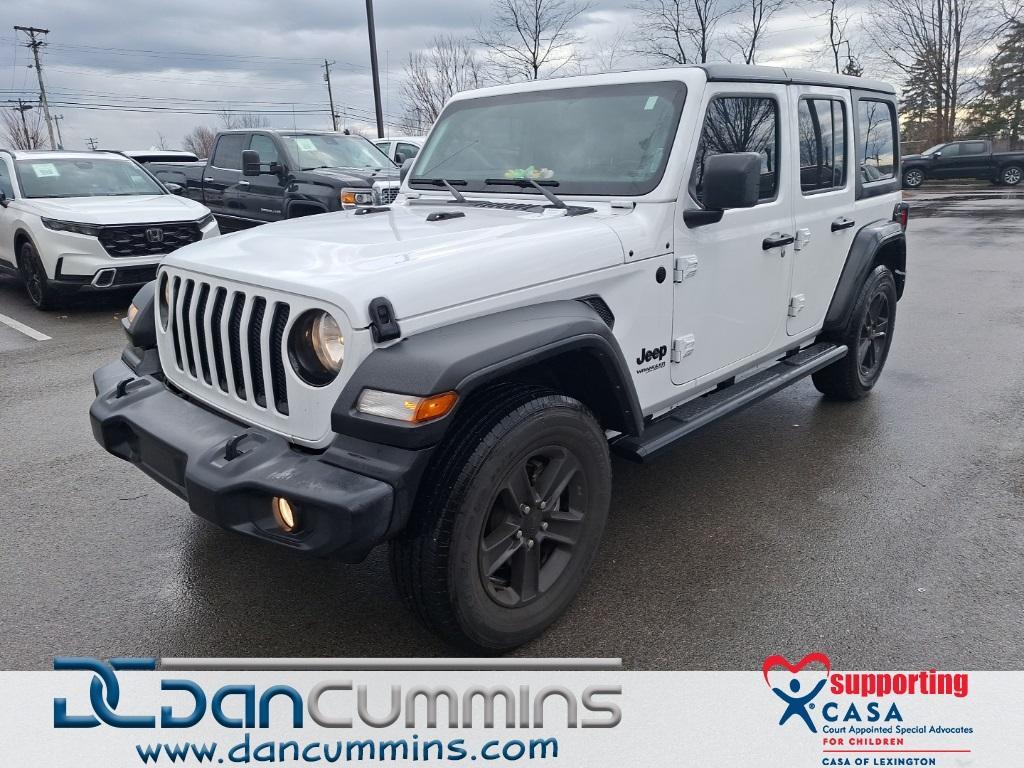 used 2021 Jeep Wrangler Unlimited car, priced at $31,987