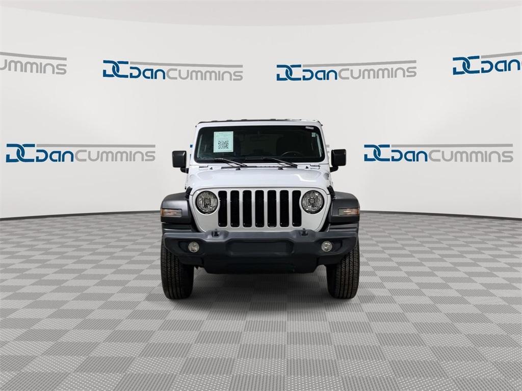 used 2021 Jeep Wrangler Unlimited car, priced at $30,587