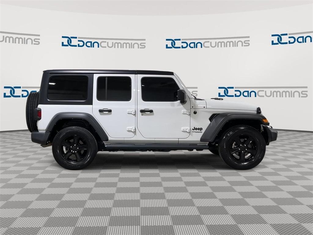 used 2021 Jeep Wrangler Unlimited car, priced at $30,587