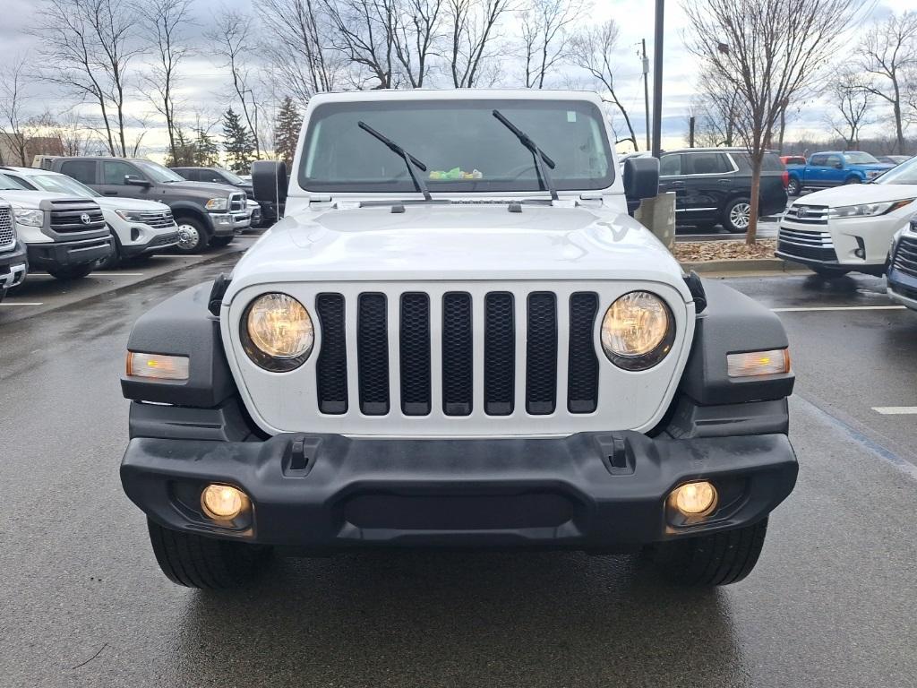 used 2021 Jeep Wrangler Unlimited car, priced at $31,987