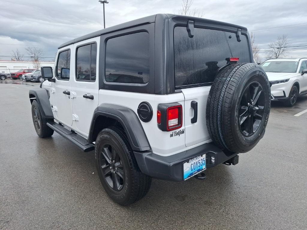 used 2021 Jeep Wrangler Unlimited car, priced at $31,987