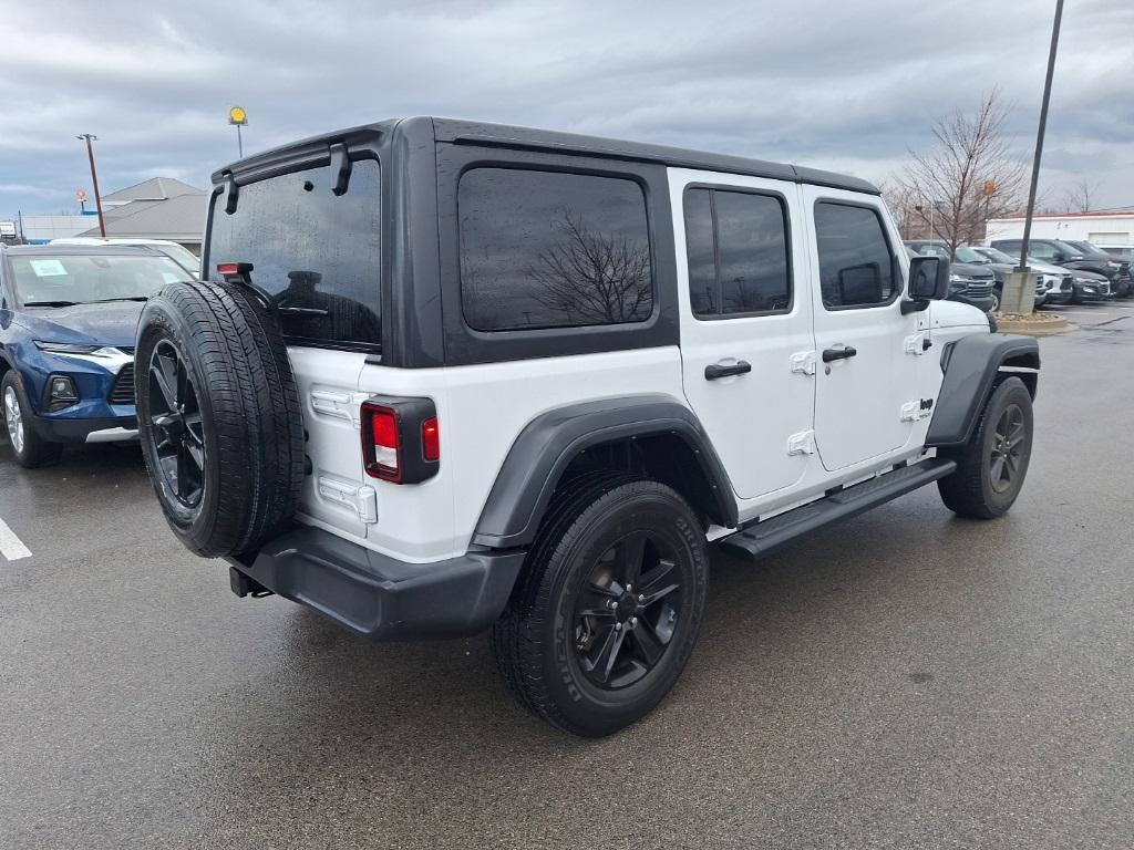 used 2021 Jeep Wrangler Unlimited car, priced at $31,987